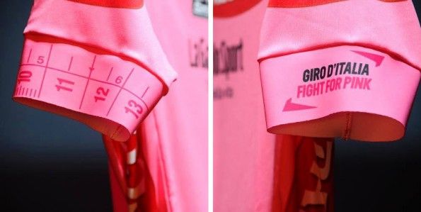 Maniche maglia Rosa Giro d'Italia 2015