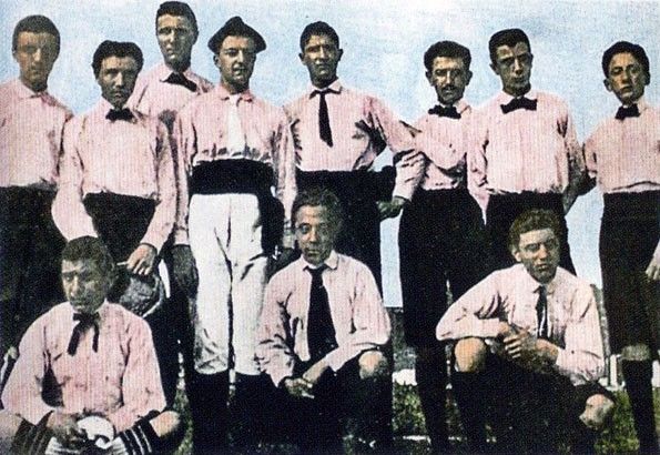 Juventus, maglia rosa, 1897