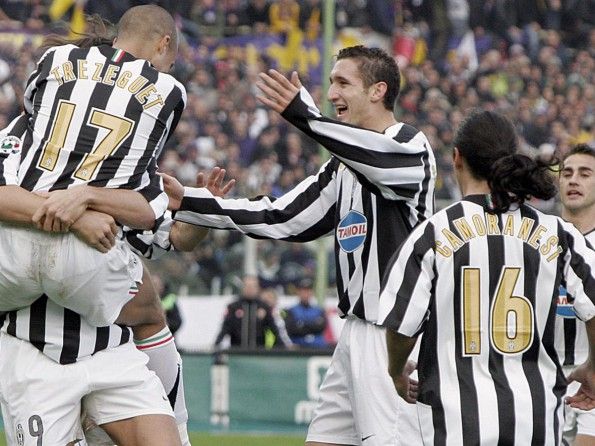 Juventus, numerazione, 2005-2006