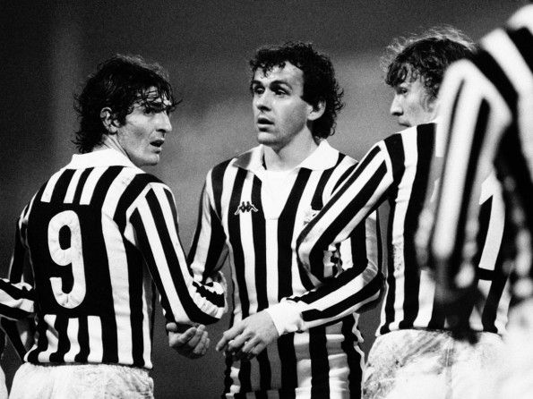 Juventus, numerazione, anni 1980