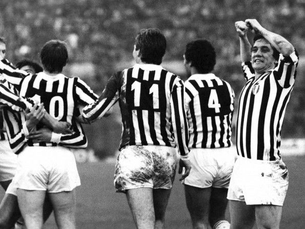 Juventus, numerazione, anni 1970