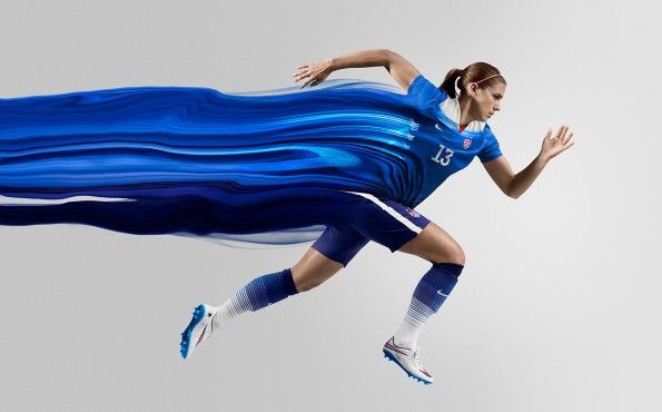 Alex Morgan USA away kit 2015