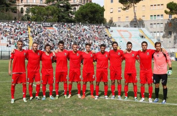 Robur Siena divisa away 2014-2015 rossa