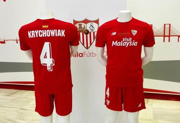 Maglia speciale Siviglia finale Europa League 2014-15