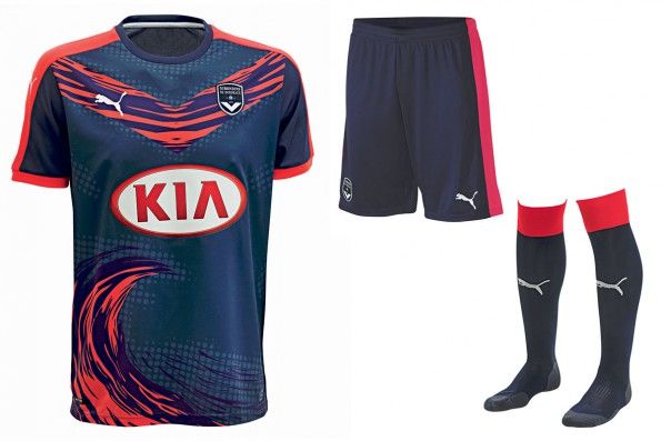 Bordeaux terza maglia 2015-2016