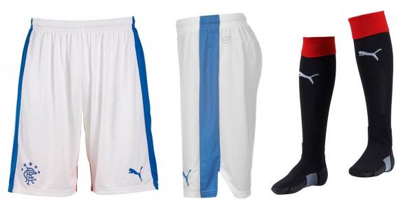 Rangers pantaloncini calzettoni home 2015-16