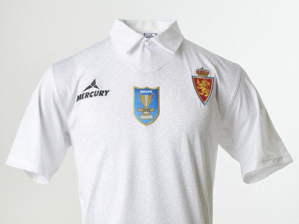 Maglia Real Zaragoza celebrativa Coppa delle Coppe 1995