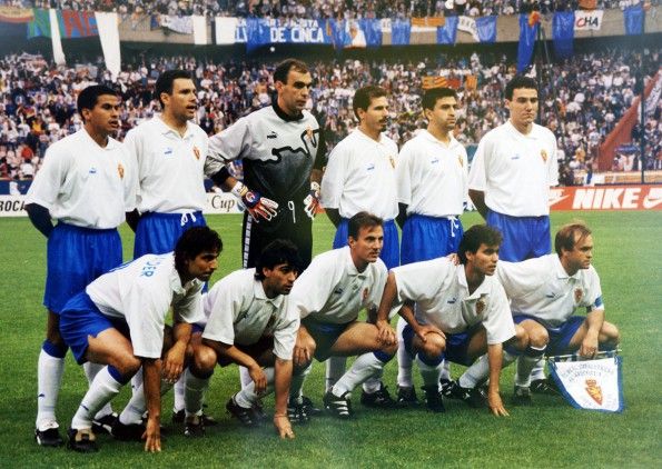 Real Zaragoza, formazione finale Coppa delle Coppe 1995