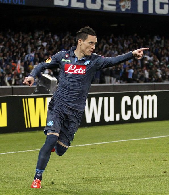 Napoli, away jeans 2014-2015, Europa League, Callejon