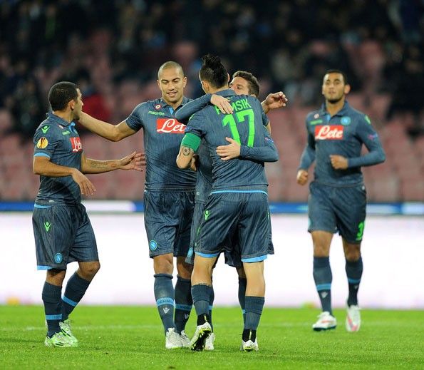 Napoli, away jeans 2014-2015, Europa League