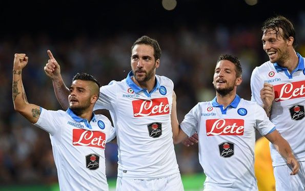 Napoli, third 2014-2015