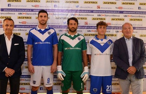 Presentazione maglie Brescia 2015-2016 Acerbis