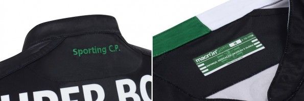 Colletto maglia away Sporting Lisbona 2015-16