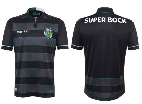 Seconda maglia Sporting Lisbona 2015-2016 Macron