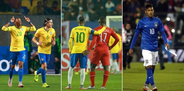 Neymar, Robinho, il Brasile in Coppa America