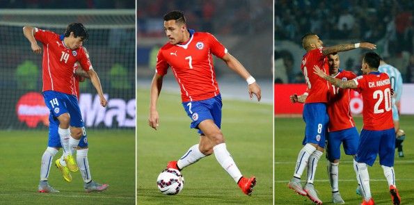 Il Cile nella Copa America 2015