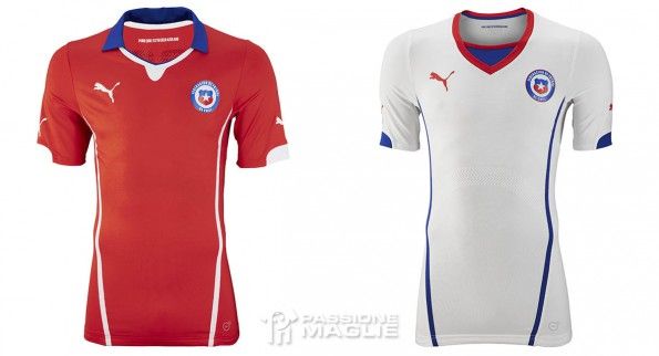 Maglie Cile Puma Copa America 2015