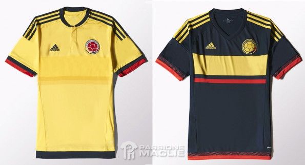 Maglie Colombia Copa America 2015