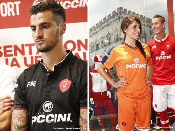 Perugia, 2015-2016, maglie third e portiere