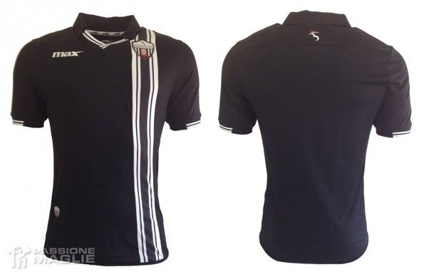 Terza maglia Ascoli Picchio 2015-2016 nera