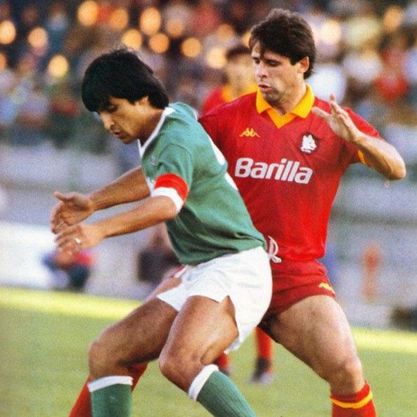 Avellino vs Roma, Serie A 1985-1986. Ramón Díaz e Sebastiano Nela