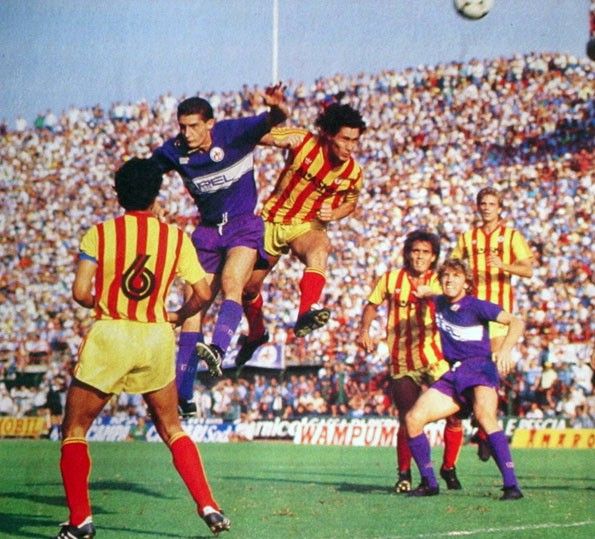 Fiorentina vs Lecce, Serie A 1985-1986