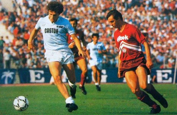 Lazio vs Arezzo, Serie B 1985-1986
