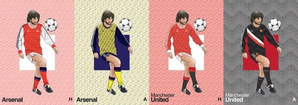 Arsenal Manchester United Home Away