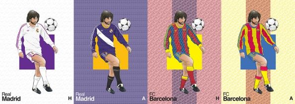 Real Madrid Barcellona Home Away