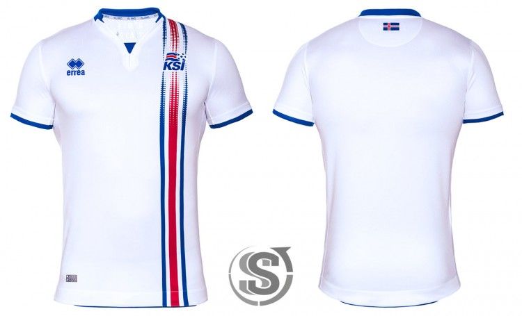 Seconda maglia Islanda Euro 2016