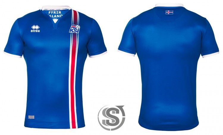 Maglia Islanda Europei 2016 home Erreà