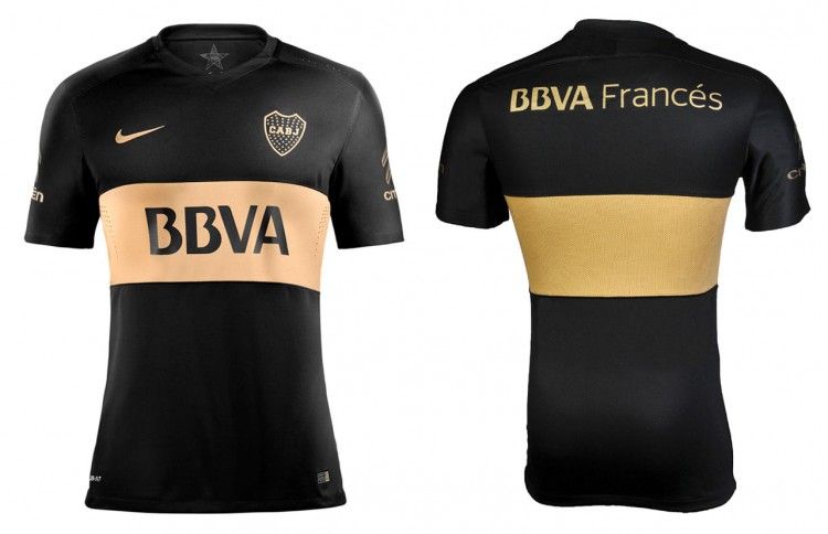 Terza maglia Boca Juniors 2016 nera