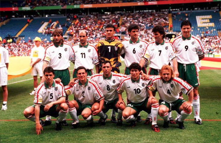 La Bulgaria agli Europei del 1996