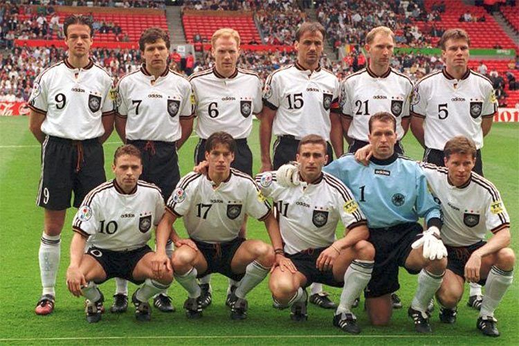 La Germania agli Europei del 1996