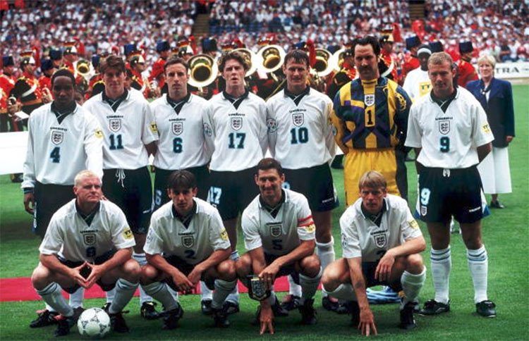 Formazione Inghilterra Euro 1996
