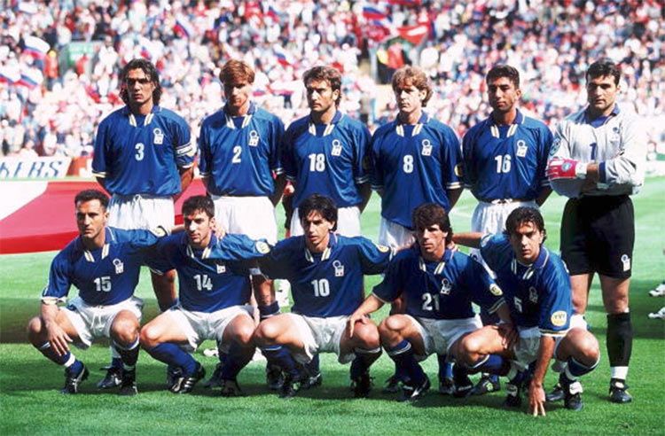 Formazione Italia Europei 1996 vs Russia