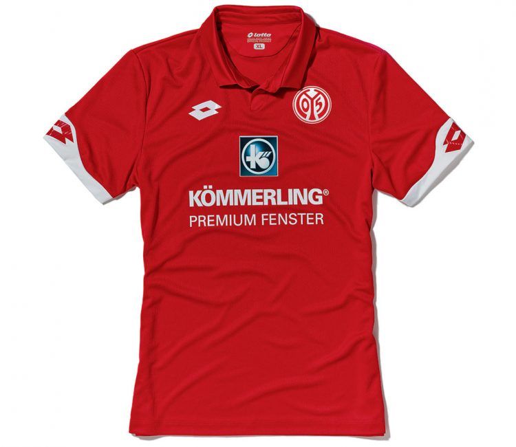 Maglia Mainz 05 2016-2017 Lotto