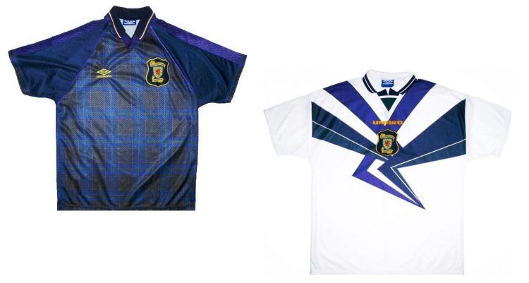 Maglie Scozia Euro 1996