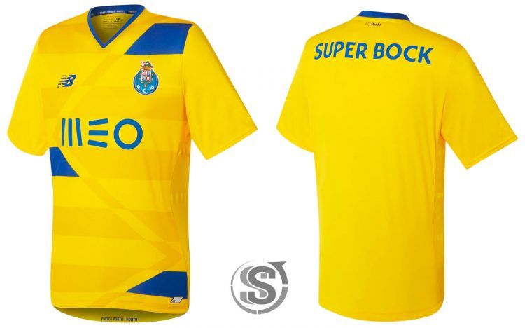 Terza maglia Porto 2016-2017 gialla