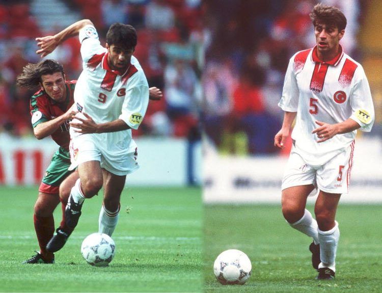 Turchia seconda maglia Euro 1996 adidas