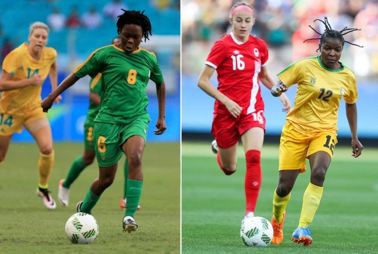 Zimbabwe maglie calcio donne 2016