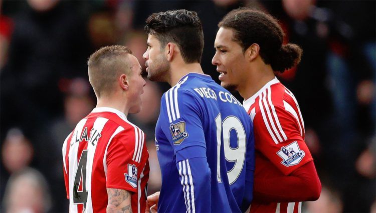 La vecchia patch della Premier League sponsorizzata Barclays