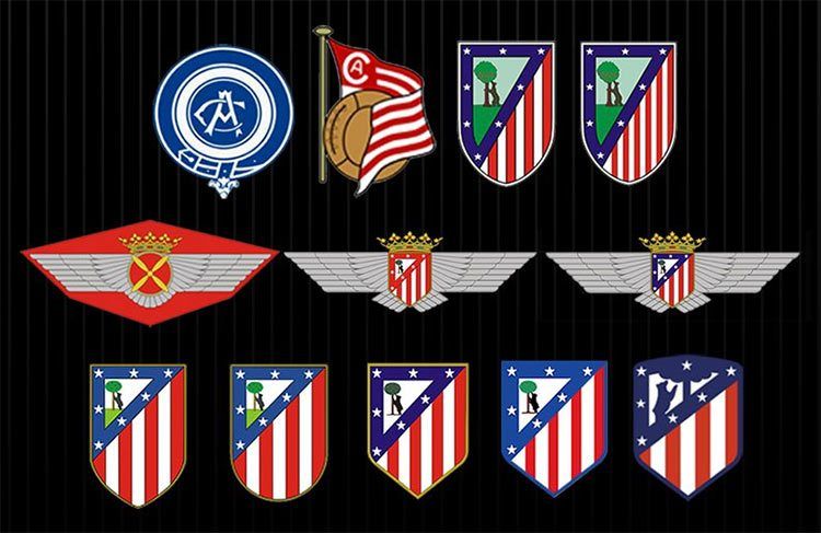 Storia logo Atletico Madrid