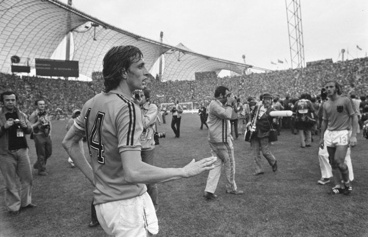 Johan Cruijff, Olanda, Mondiali 1974, Font, Olympiastadion, Monaco di Baviera