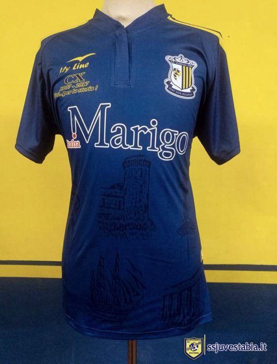 Maglia Juve Stabia 110 anni calcio Castellammare