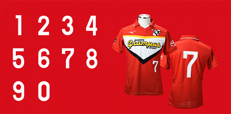 Font Nagoya Grampus maglia celebrativa