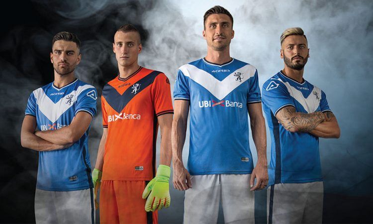 Le nuove maglie del Brescia Serie B 2017-2018