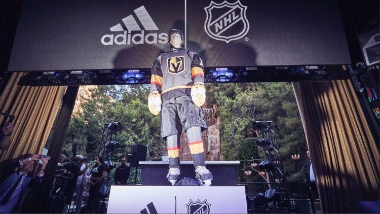 Presentazione NHL Adidas Vegas Golden Knights