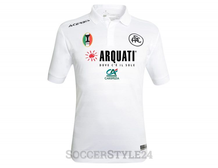 Maglia Spezia 2017-2018 bianca