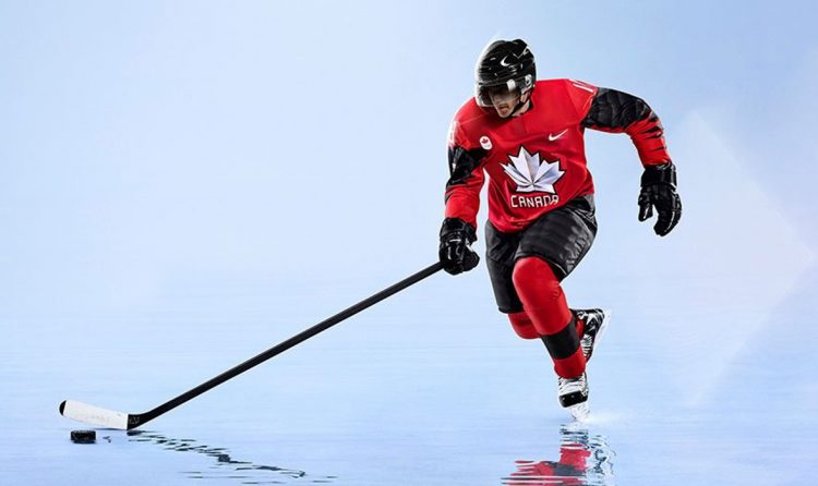 Maglia hockey Canada Olimpiadi Pyeongchang 2018